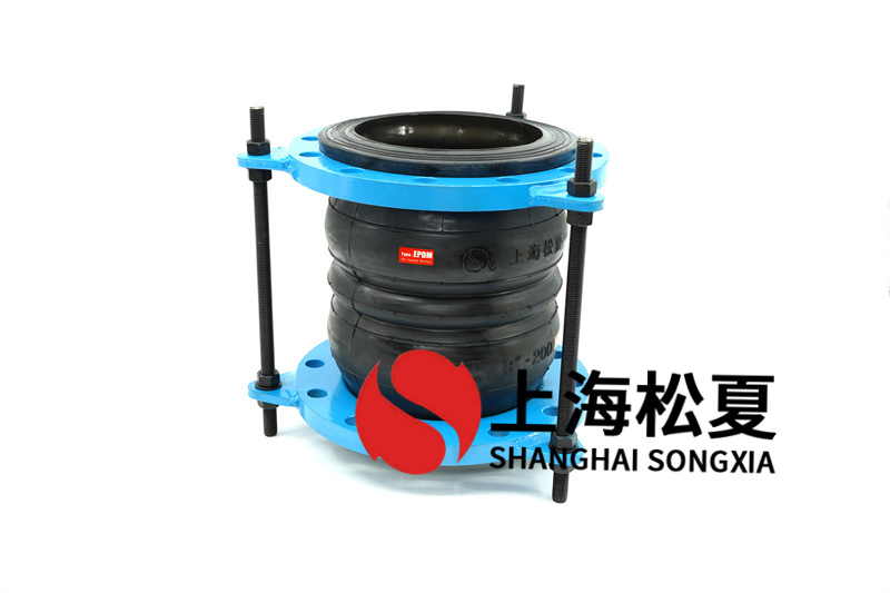 可挠曲双球橡胶软接头的冲击刚度在压力提升后有明显的硬化效应